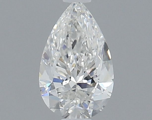 0.52 carat F-VS2 Natūralus Pear Deimantas (1)