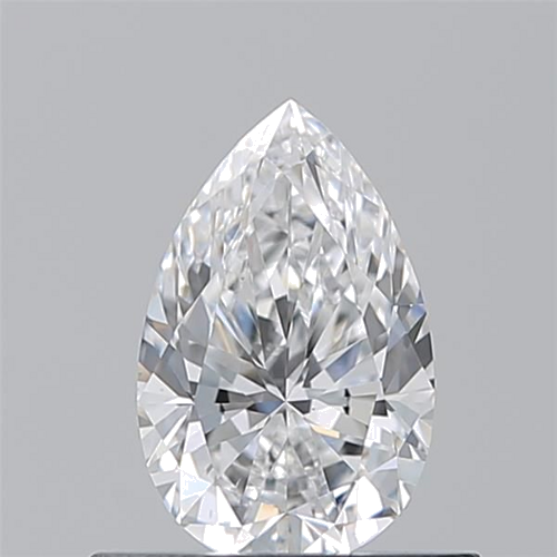 0.57 carat D-VS2 Natūralus Pear Deimantas (1)