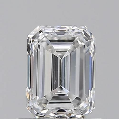 1.01 carat F-VS2 Natūralus Emerald Deimantas (1)