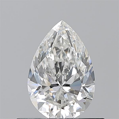 0.54 carat G-VVS1 Natūralus Pear Deimantas (1)