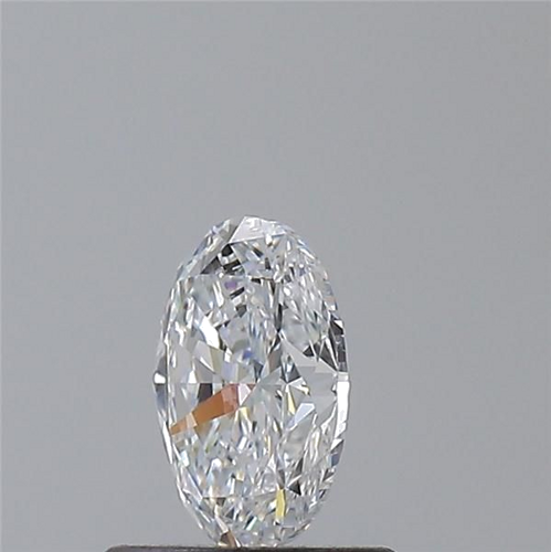 0.6 carat D-VVS2 Natūralus Oval Deimantas (1)