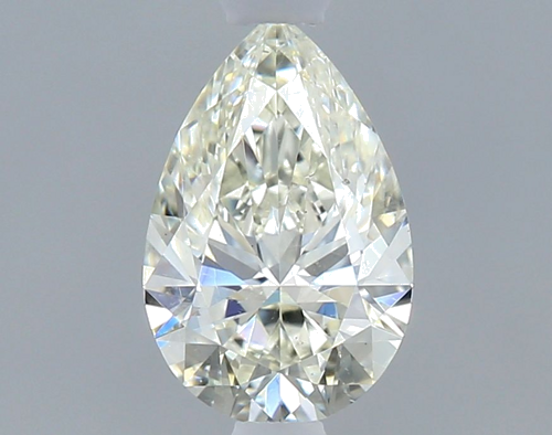 0.59 carat K-SI1 Natūralus Pear Deimantas (1)