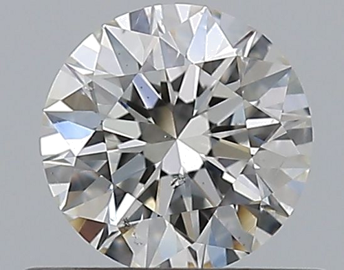 0.53 carat G-SI1 Excellent cut Natūralus Round Deimantas (1)