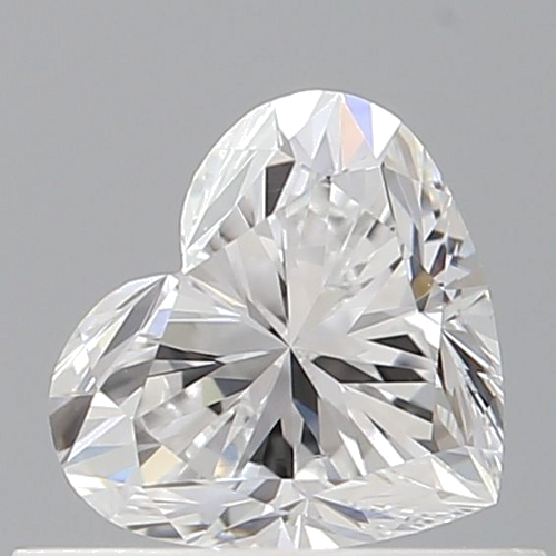 0.52 carat D-VS1 Natūralus Heart Deimantas (1)