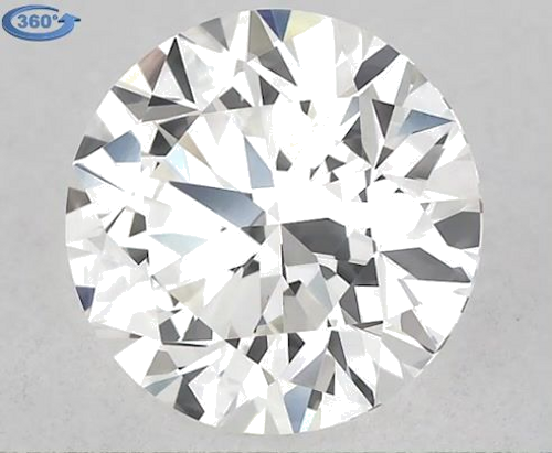 0.81 carat I-VS1 Excellent cut Natūralus Round Deimantas (1)