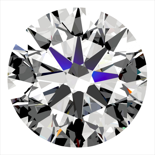 0.3 carat E-SI2 Excellent cut Natūralus Round Deimantas (1)