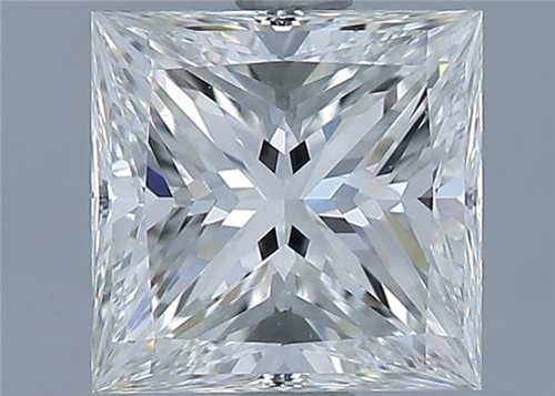 1.59 carat I-VVS2 Natūralus Princess Deimantas (1)
