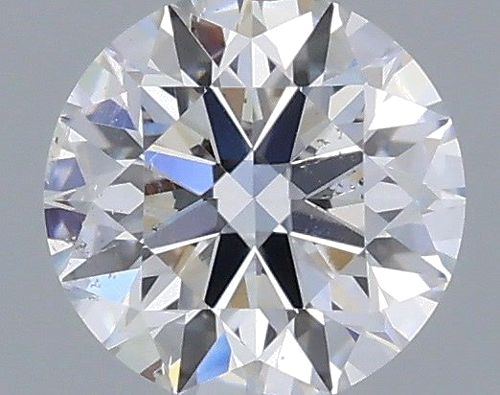 0.35 carat F-SI2 Excellent cut Natūralus Round Deimantas (1)
