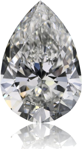 0.7 carat E-VS1 Natūralus Pear Deimantas (1)