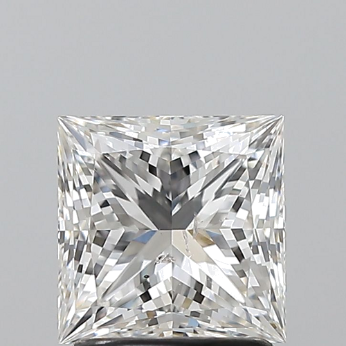 1.7 carat G-SI2 Natūralus Princess Deimantas (1)