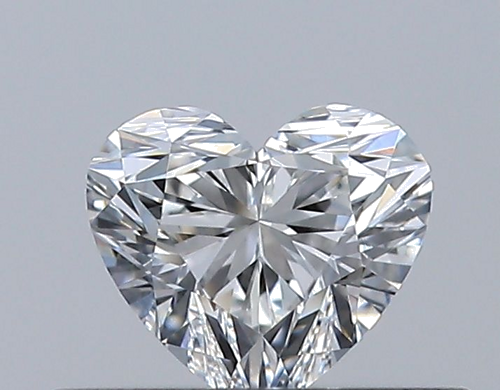 0.31 carat E-VVS1 Natūralus Heart Deimantas (1)