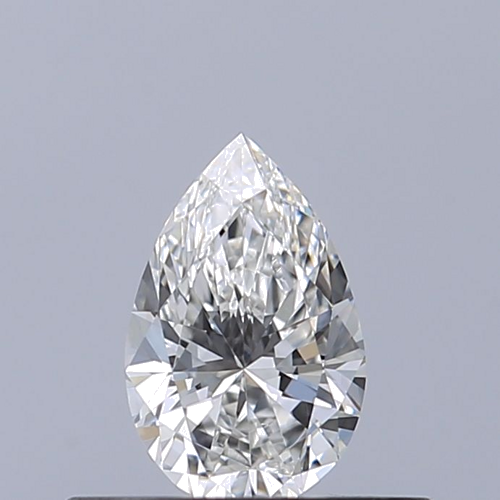 0.3 carat E-IF Natūralus Pear Deimantas (1)