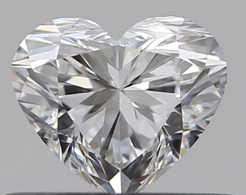 0.41 carat F-VS2 Natūralus Heart Deimantas (1)