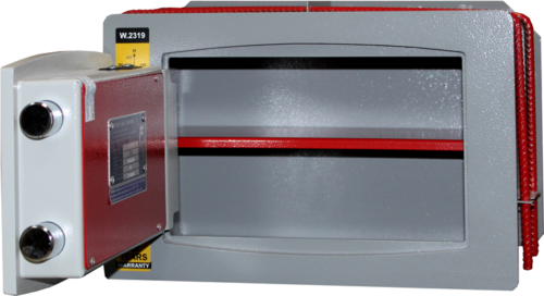 Wall-mounted safe W2319E LEFT SIDE (15 kg) (3)