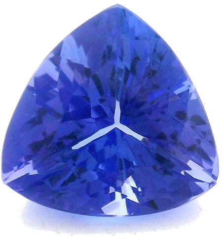 1.91 carat BLUE Triangular Tanzanite (1)