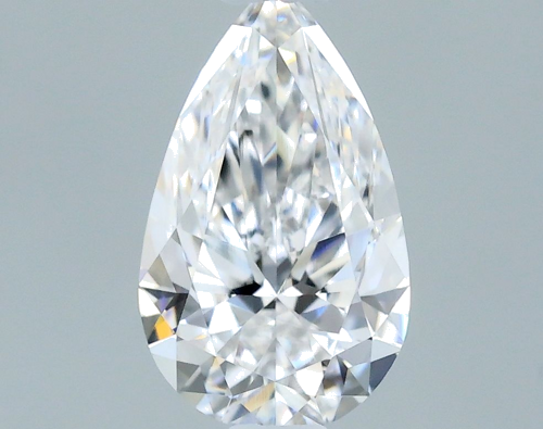 0.5 carat E-VS2 Natūralus Pear Deimantas (1)