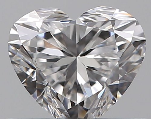 0.41 carat D-VVS2 Natūralus Heart Deimantas (1)
