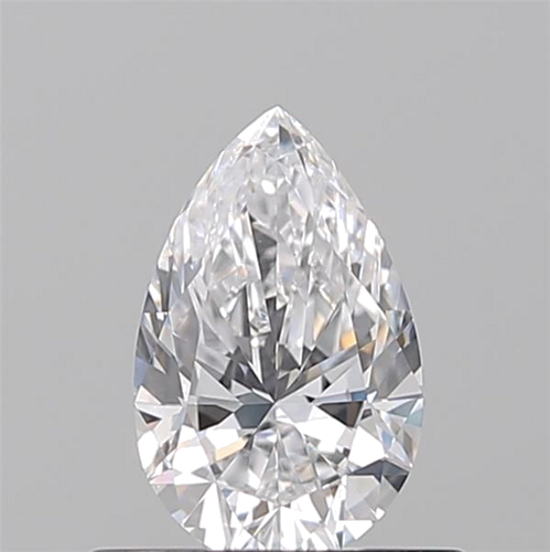 0.5 carat D-VS1 Natūralus Pear Deimantas (1)
