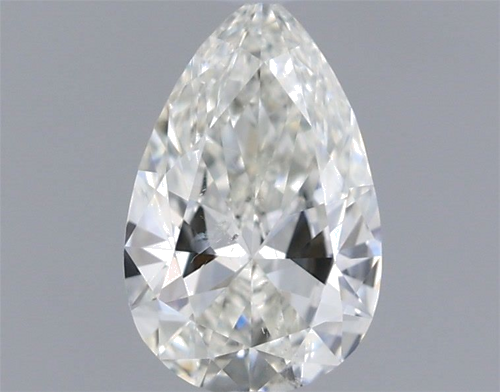 0.5 carat I-SI2 Natūralus Pear Deimantas (1)