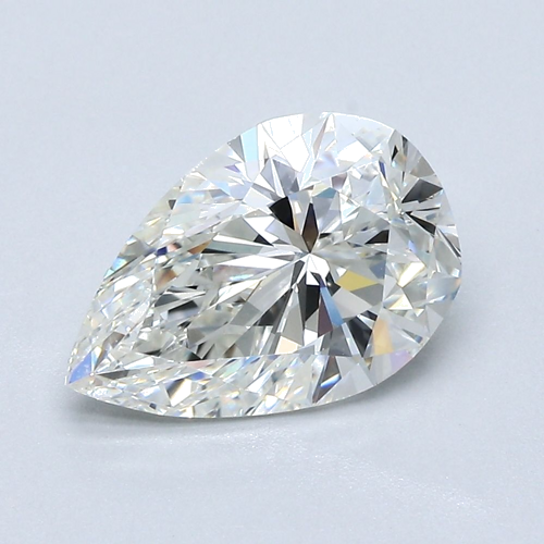 2.21 carat H-VVS2 Natūralus Pear Deimantas (1)