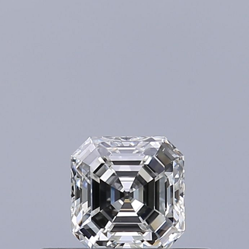0.31 carat F-VVS2 Natūralus Asscher Deimantas (1)