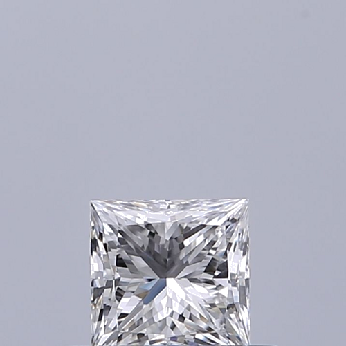 0.35 carat D-VVS1 Natūralus Princess Deimantas (1)