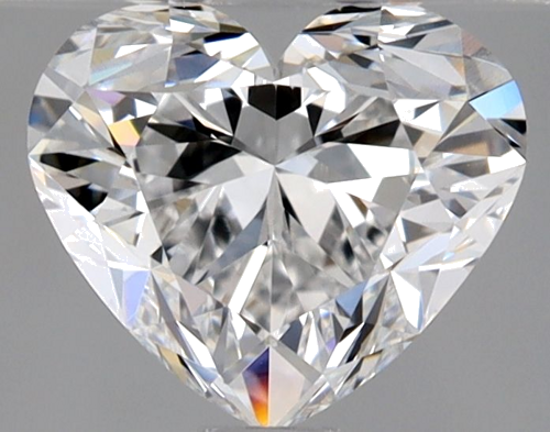 1.01 carat D-VVS1 Natūralus Heart Deimantas (1)
