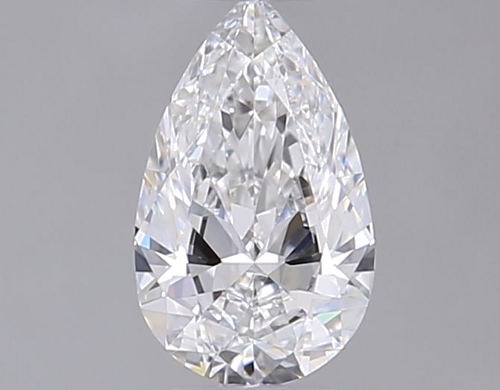 0.32 carat E-IF Natūralus Pear Deimantas (1)