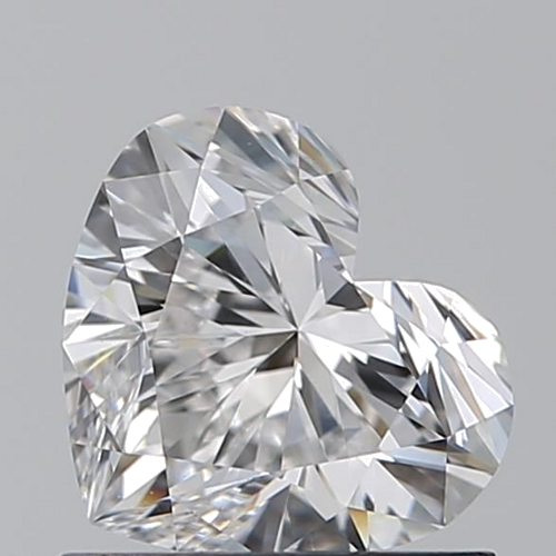 0.93 carat E-VS1 Natūralus Heart Deimantas (1)