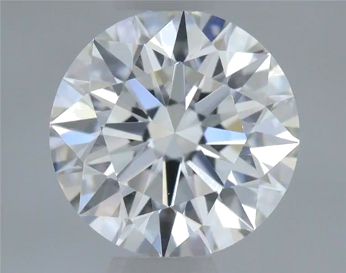 0.51 carat I-VVS1 Excellent cut Natūralus Round Deimantas (1)