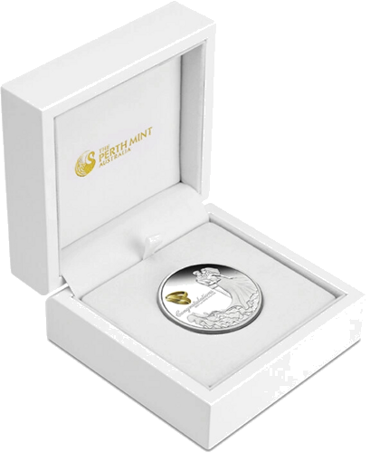 1 oz Congratulations Свадебная монета 2025 Австралия серебряная монета (3)