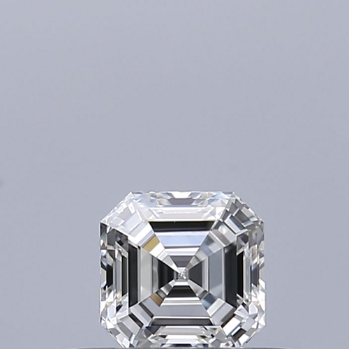 0.3 carat F-VVS1 Natūralus Asscher Deimantas (1)