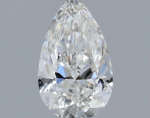 0.3 carat G-VS2 Natūralus Pear Deimantas (1)