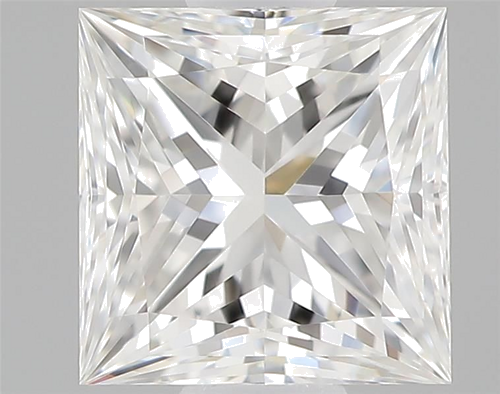 0.43 carat G-VS1 Natūralus Princess Deimantas (1)