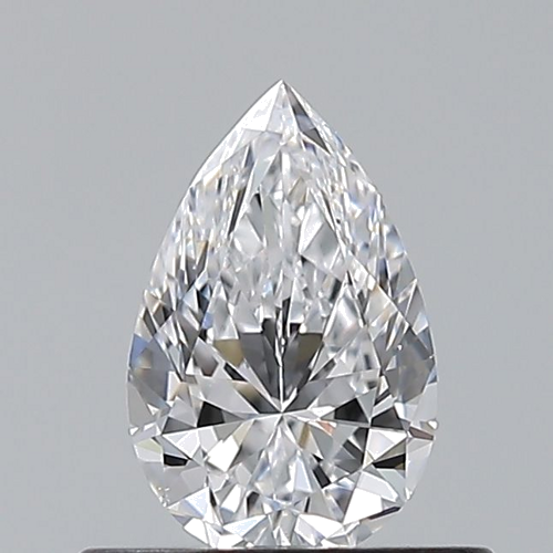 0.5 carat D-VS2 Natūralus Pear Deimantas (1)