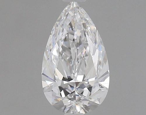 0.7 carat D-IF Natūralus Pear Deimantas (1)