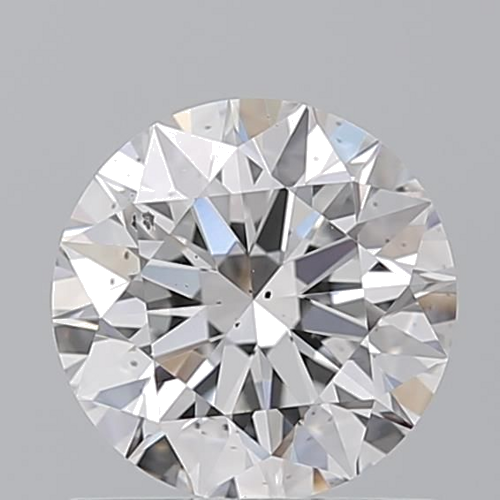 1.04 carat E-SI1 Excellent cut Natūralus Round Deimantas (1)