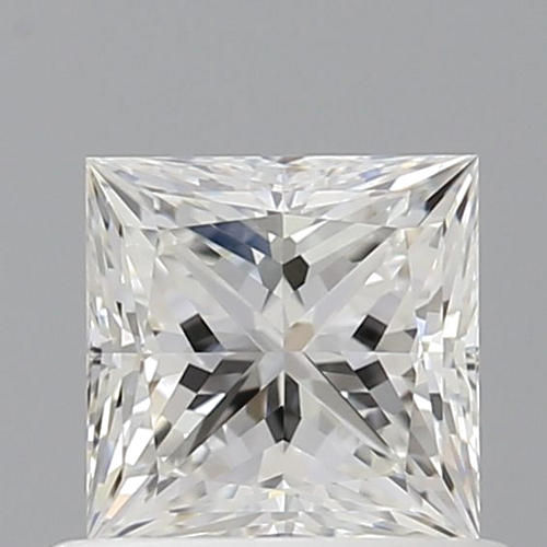 0.62 carat G-VVS2 Natūralus Princess Deimantas (1)