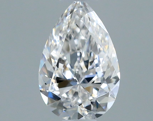 0.3 carat F-VVS2 Natūralus Pear Deimantas (1)