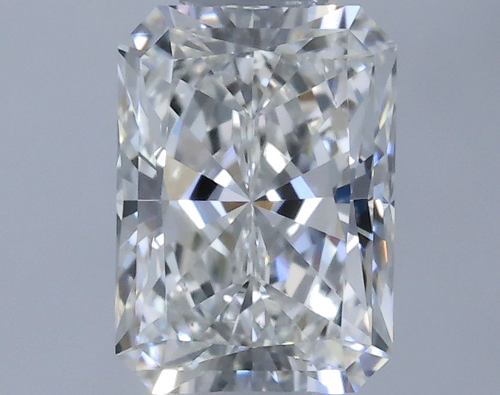 0.49 carat G-VVS2 Natūralus Radiant Deimantas (1)