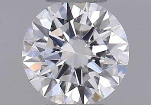 0.18 carat D-VVS1 Excellent cut Natūralus Round Deimantas (1)