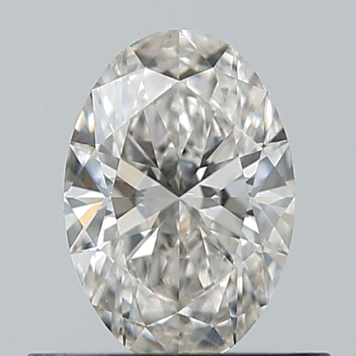 0.5 carat H-VS2 Natūralus Oval Deimantas (1)