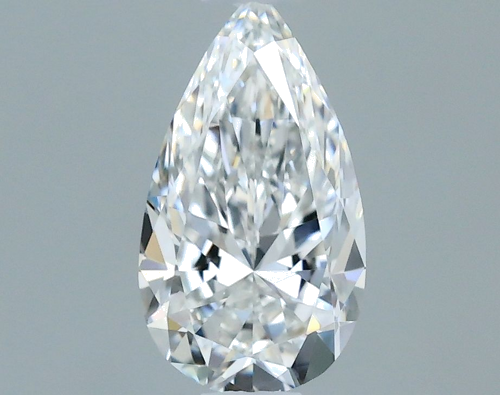 0.32 carat E-VVS1 Natūralus Pear Deimantas (1)