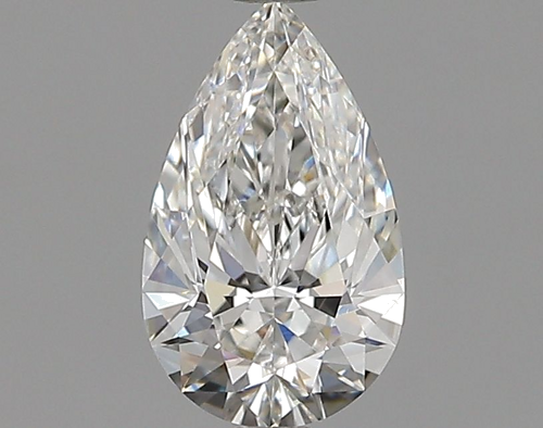 0.81 carat G-VS2 Natūralus Pear Deimantas (1)
