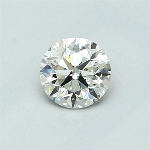 0.5 carat I-VVS2 Very Good cut Natūralus Round Deimantas (1)