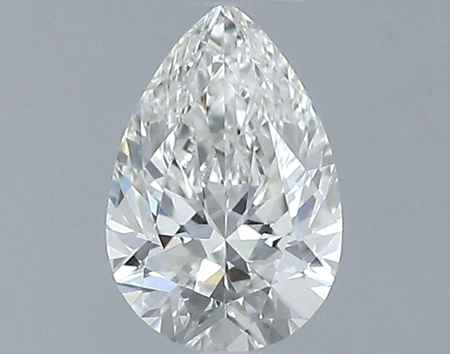 0.36 carat H-VVS1 Natūralus Pear Deimantas (1)