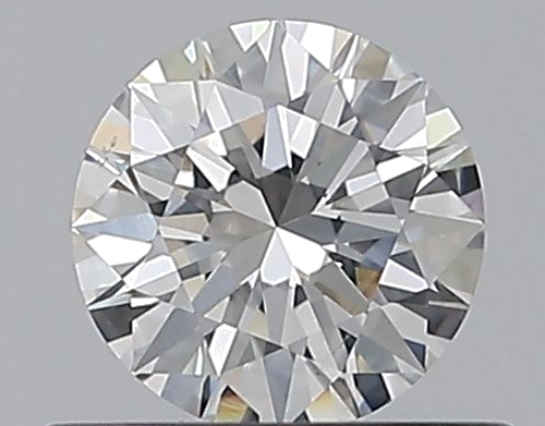 0.51 carat G-SI2 Excellent cut Natūralus Round Deimantas (1)