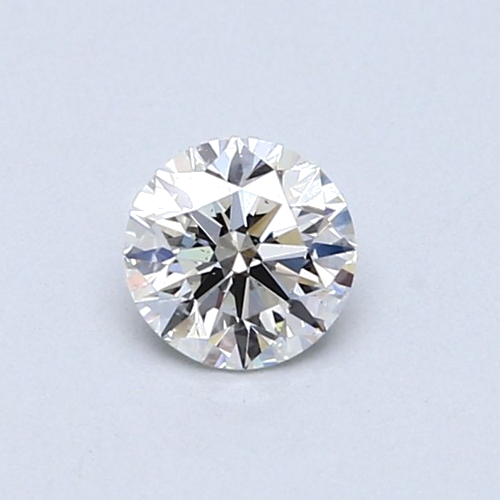 0.46 carat F-SI1 Very Good cut Natūralus Round Deimantas (1)
