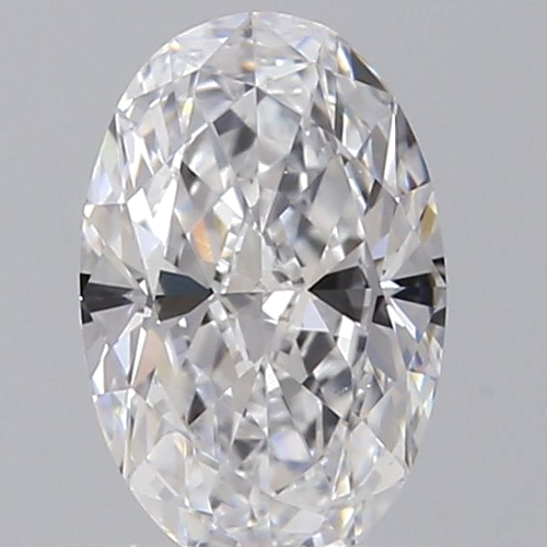0.5 carat D-VS2 Natūralus Oval Deimantas (1)
