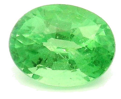 0.52 carat GREEN Oval Garnet (1)